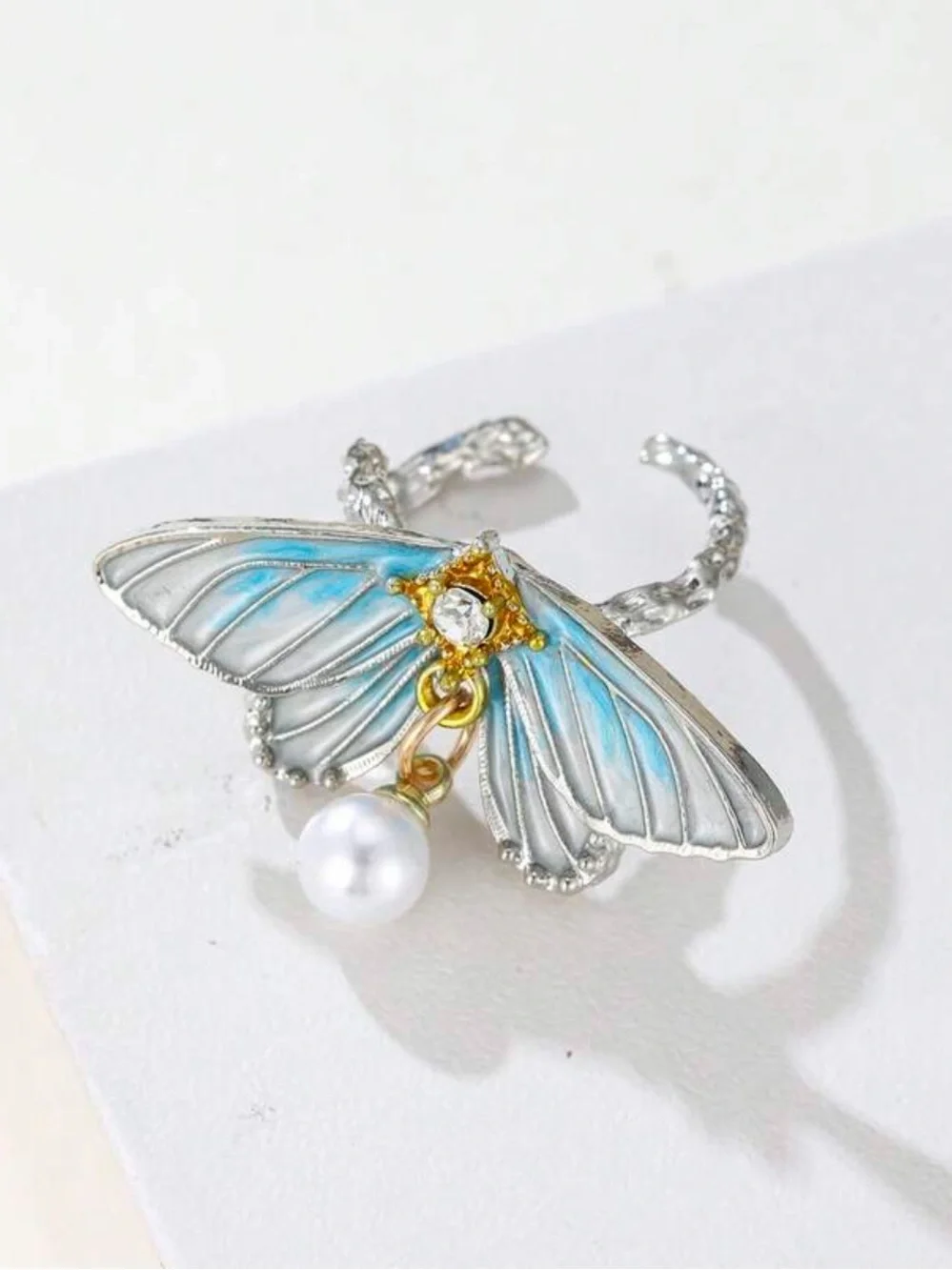 Moth Adjustable Versatile Finger‎ Ring